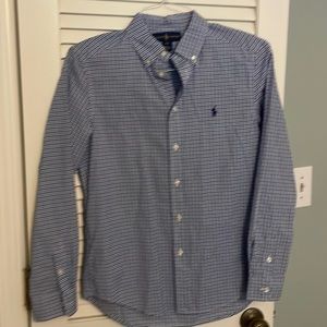 Ralph Lauren boys large button down dress shirt.